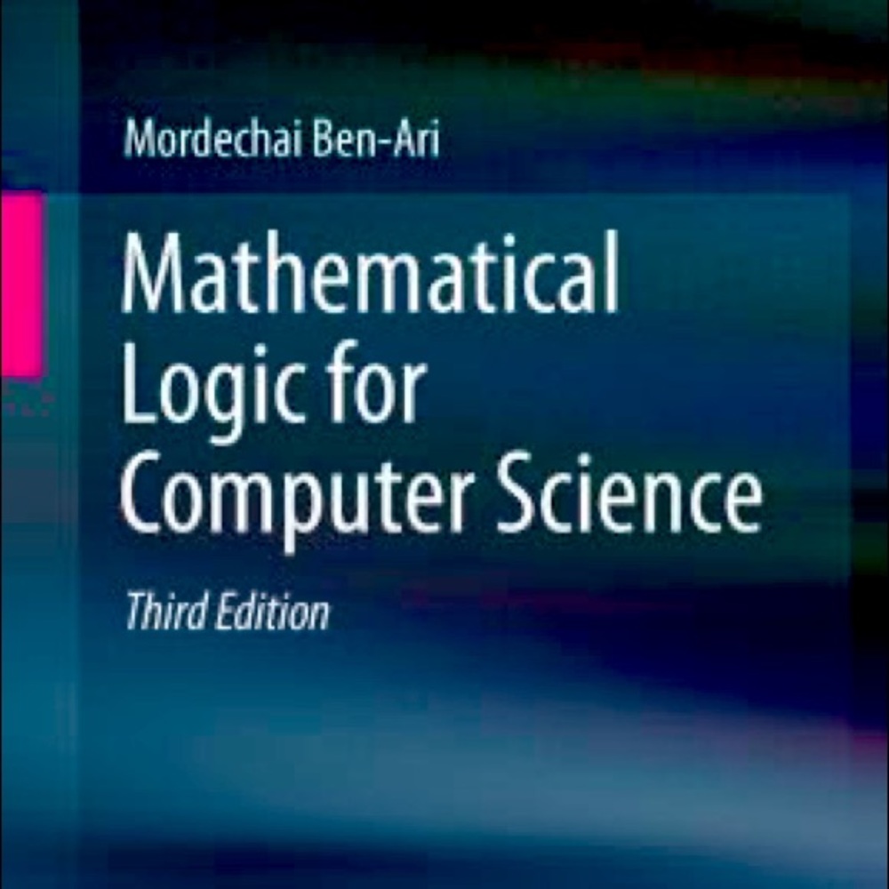 Mordechai Ben-Ari Mathematical Logic For Computer Science third edition
